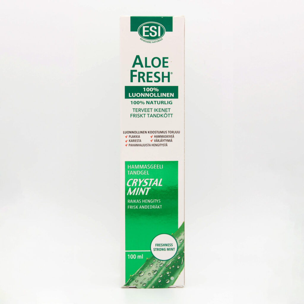 ESI Aloe Fresh Crystal Mint Hammastahna/Hammasgeeli, 100 ml