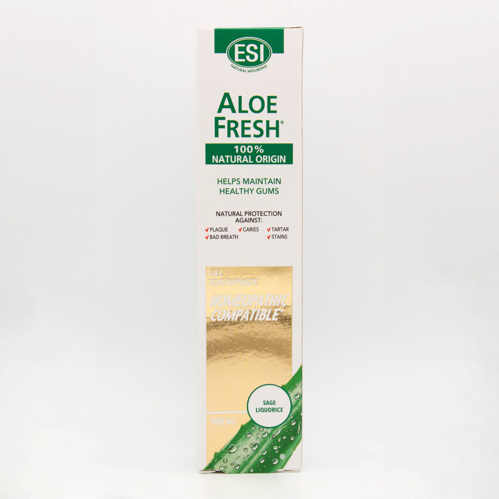 ESI Aloe Fresh Homeocomp Hammastahna/Hammasgeeli, 100 ml