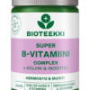 Bioteekki Super B-vitamiini Complex (+koliini & inositoli), 60 kaps. (P.e. Pvm. 30.5.2026)
