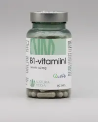 Natura Media B1-vitamiini (Tiamiini) 100 mg, 100 kaps.