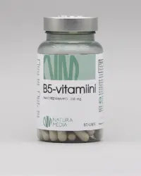 Natura Media B5-vitamiini (Pantoteenihappo) 250 mg, 80 kaps.