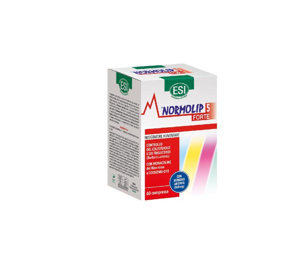 ESI Normolip 5 Forte punariisi & berberiini, 60 puristetablettia