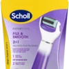 Scholl Elektroninen jalkaraspi 2in1 (File & Smooth)
