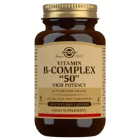 Solgar Vitamin B-complex “50” – Vahva B-vitamiini, 100 kaps.