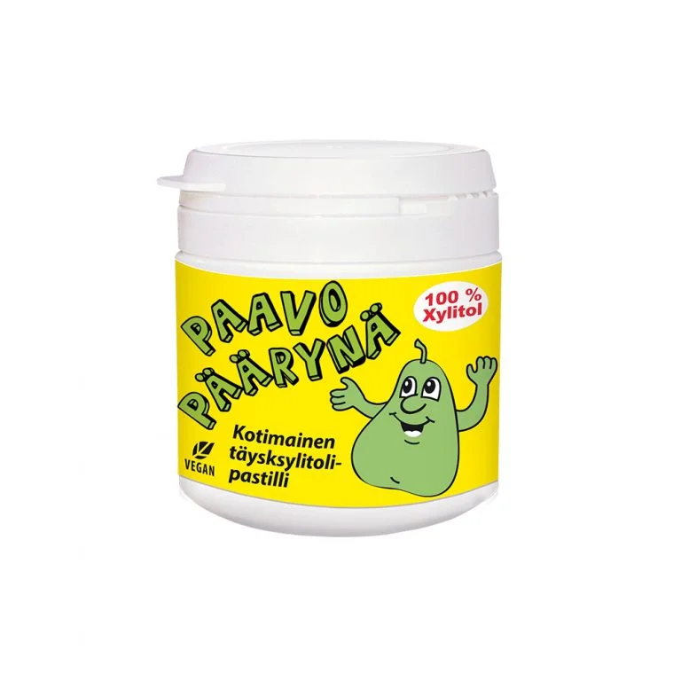 Paavo Päärynä täysksylitolipastilli, 150 tabl.