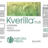 Kverilla PLUS, 80 kaps. (Natura Media) - Image 2
