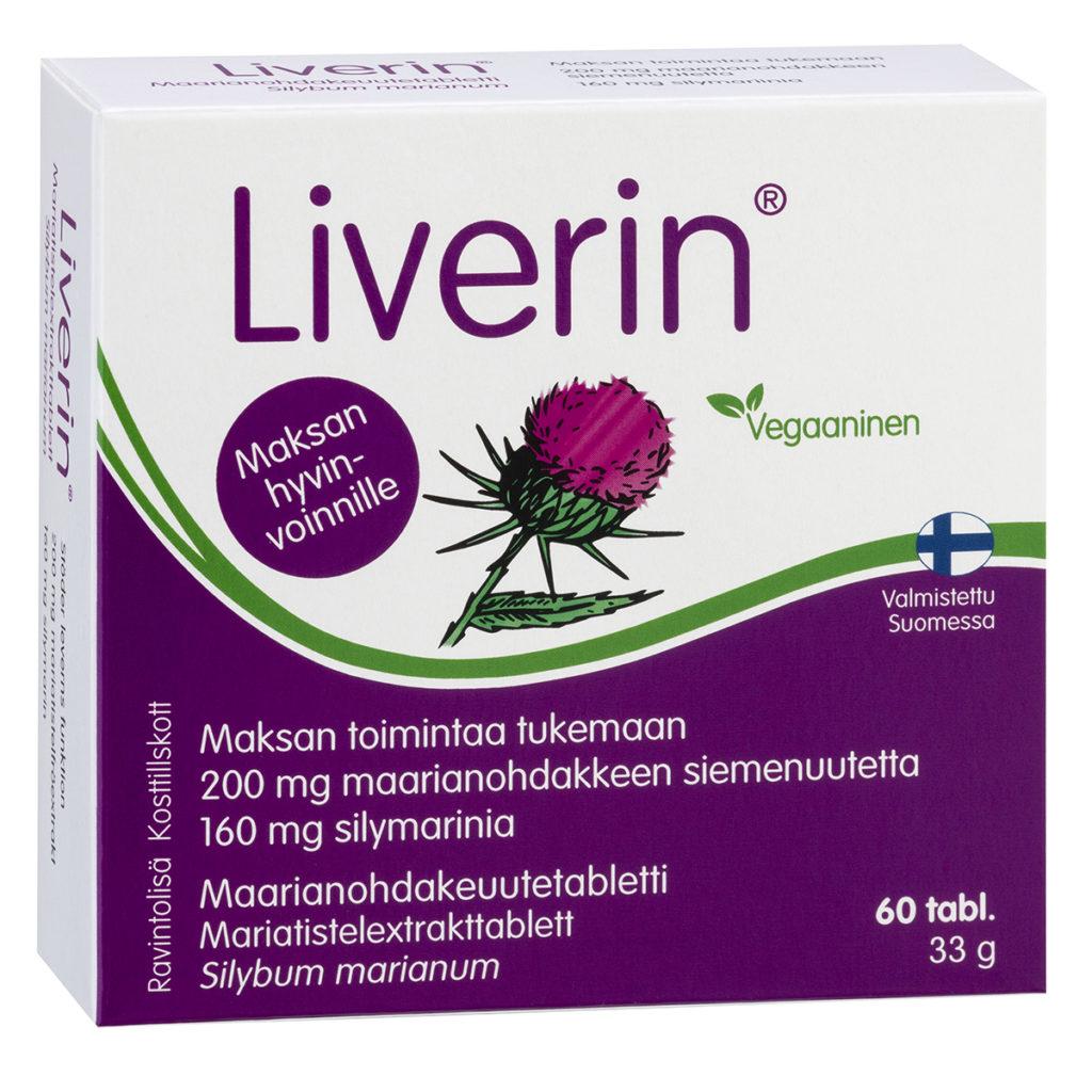 Liverin, 60 tabl. (Hankintatukku)