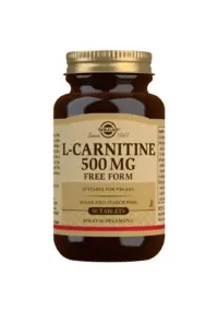 Solgar L-Karnitiini 500 mg, 30 tabl. (P.e. Pvm. 31.7.2026)